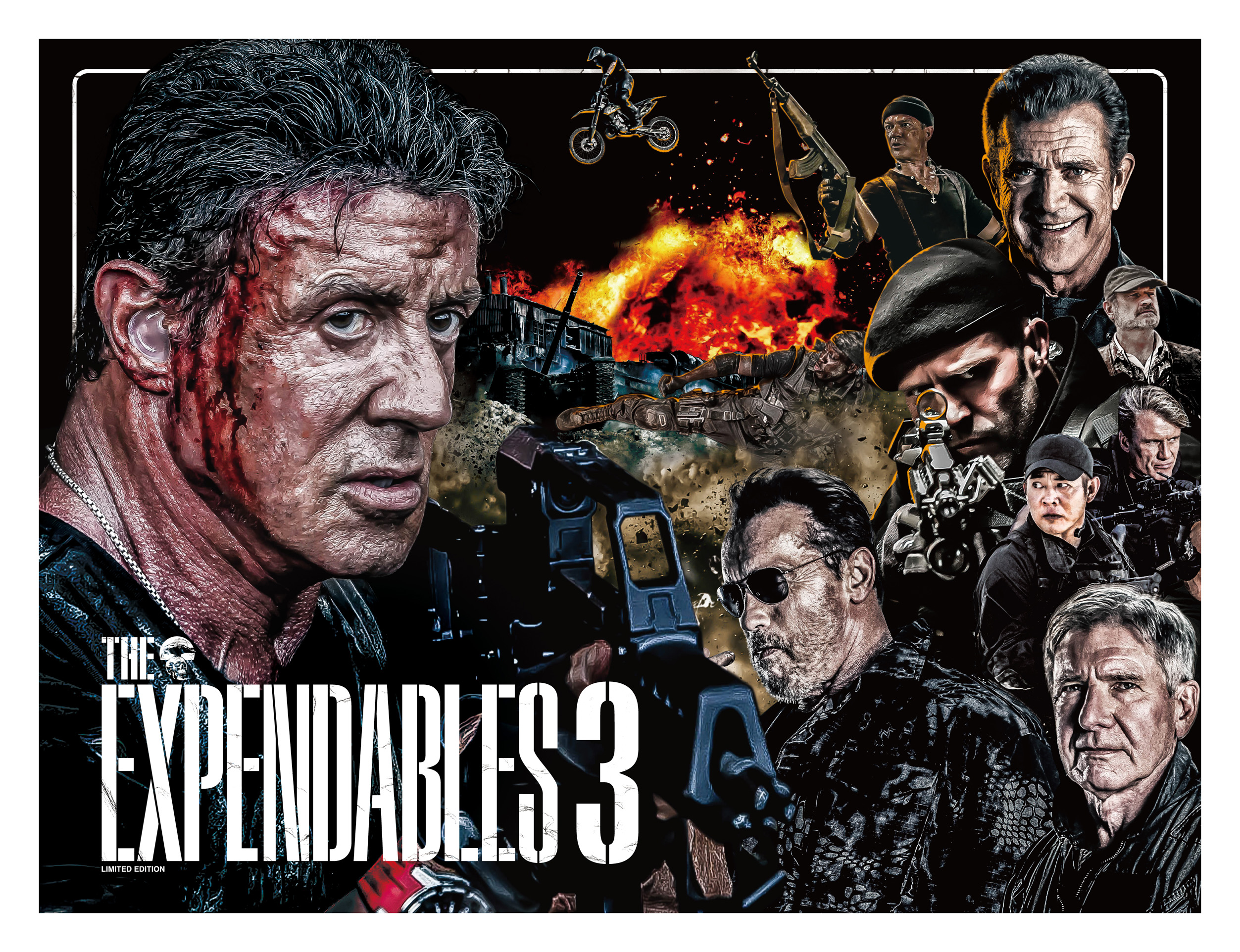 THE EXPENDABLES 3 劇場パンフレット表紙デザイン
