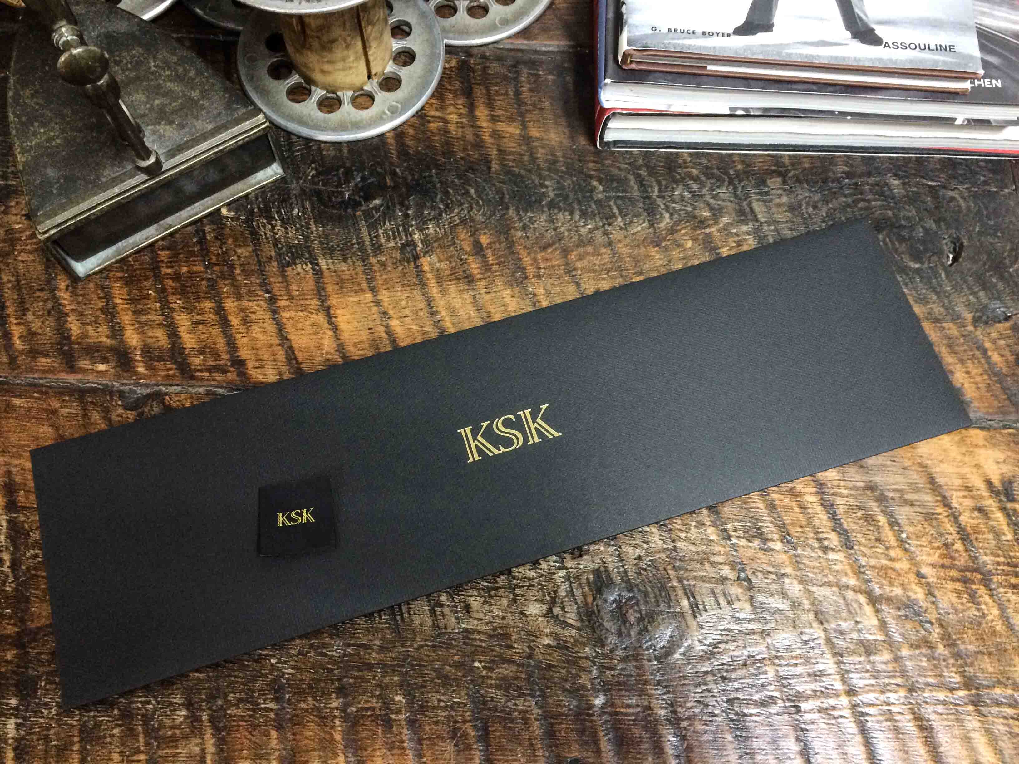 KSK ネクタイ　包装